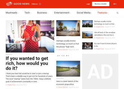 5+ Best Responsive WordPress Themes created on Foundation 5 Framework in 2015