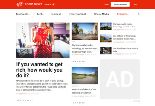 Good News – Premium Responsive Blog / Magazine WordPress Theme