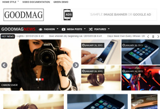 Goodmag – Premium Responsive Magazine News Blog WordPress Theme