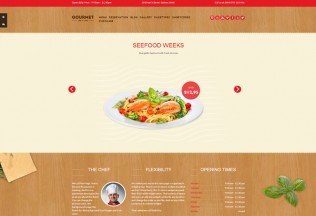 Gourmet – Premium Responsive Retina Restaurant WordPress Theme