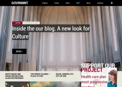Best Responsive Political HTML5 Templates 2015