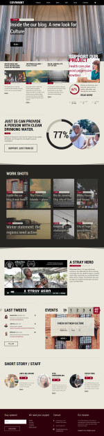 Best Responsive Political HTML5 Templates 2015