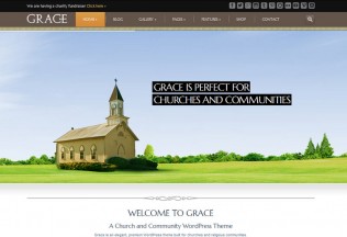 Grace – Premium Responsive Church WordPress Theme