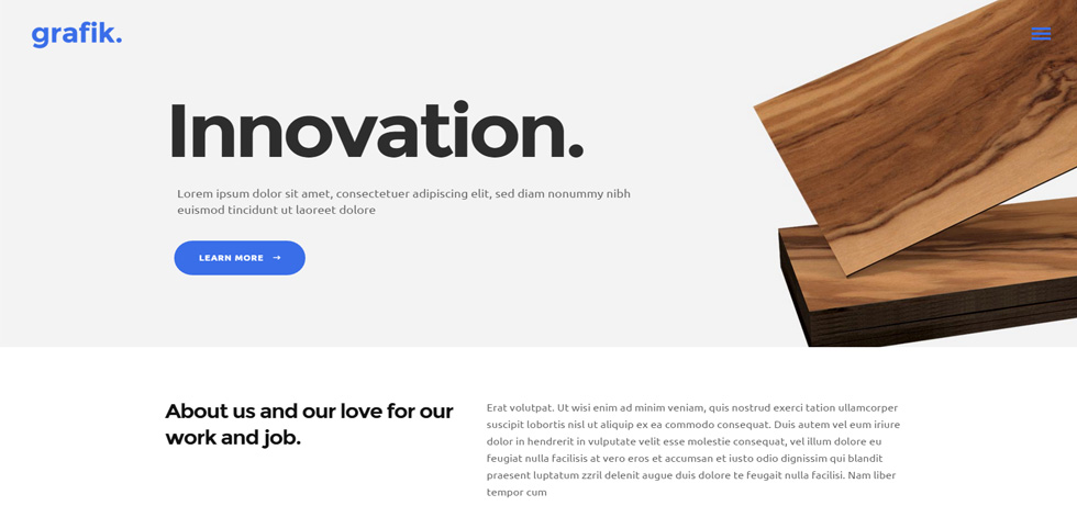 Home page