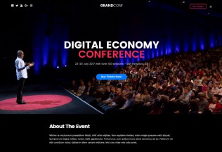 Grand Conference – Premium Responsive Event WordPress