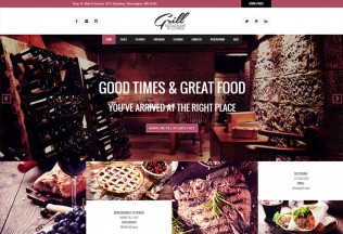 Grill – Premium Responsive Parallax Restaurant & Events Theme
