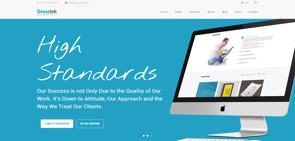 Home page