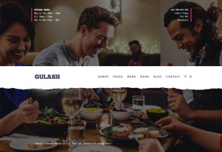 Gulash – Premium Responsive Restaurant & Coffee WordPress Theme