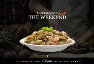 Gusteau – Premium Responsive Elegant Food and Restaurant WordPress Theme
