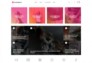 GutenBlog – Premium Responsive Modern Blog WordPress Theme