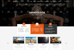 Maniva – Premium Responsive Gym Fitness Yoga WordPress Theme