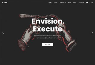 Haar – Premium Responsive Portfolio WordPress Theme