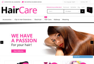 Hair Care – Premium Responsive Retina Parallax Magento Theme