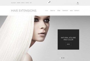 Hair Extensions Salon – Premium Responsive WooCommerce Theme
