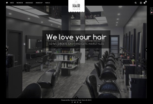 Hair Salon – Premium Responsive Opencart Responsive Theme