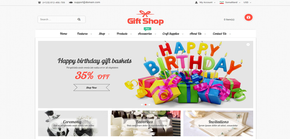 Home page