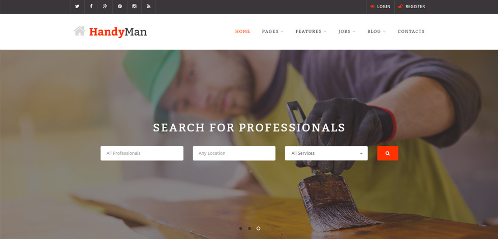 Home page
