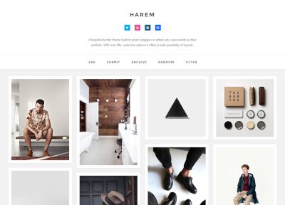 5+ Best Responsive Photography Tumblr Themes in 2014