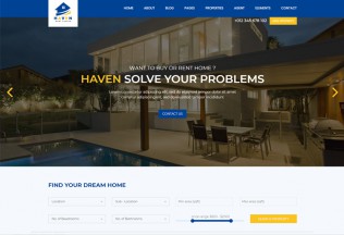 Haven – Premium Responsive Real Estate HTML5 Template