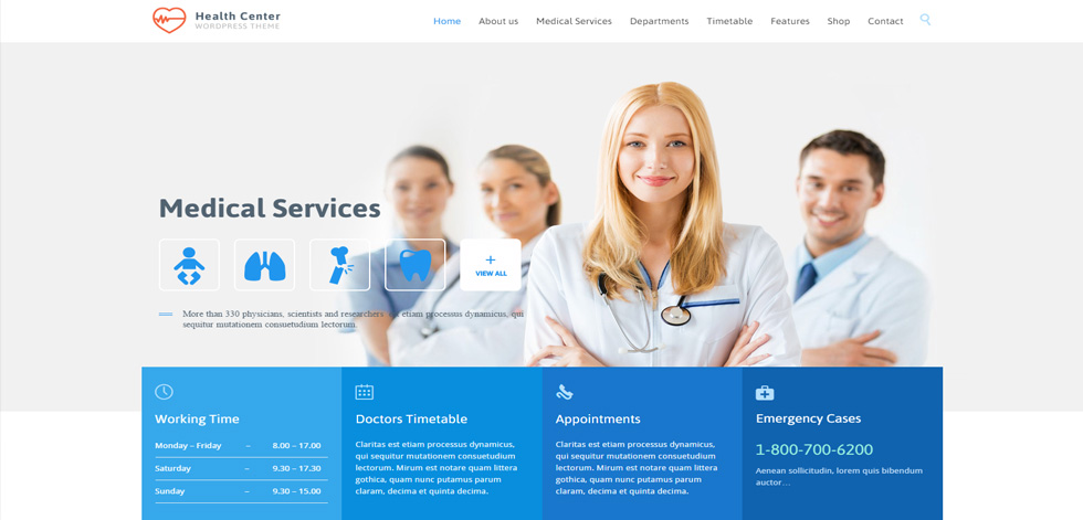 Home page