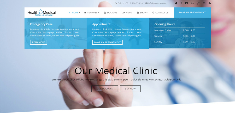 Home page