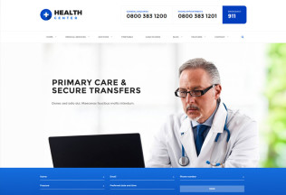 HealthCenter – Premium Responsive Medical WordPress Theme