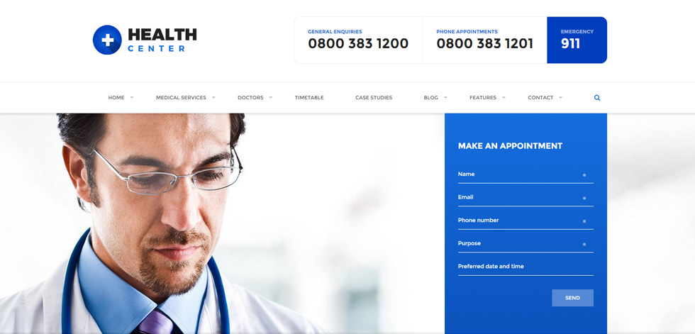 Home page