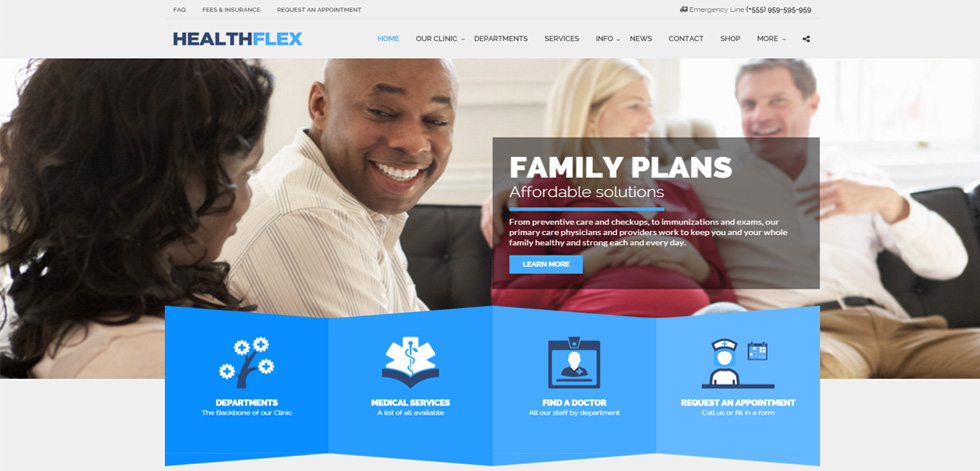 Home page