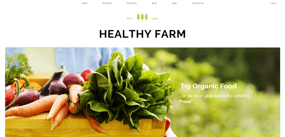 Home page