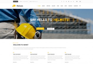 Helmets – Premium Responsive Drupal 8 Theme for Handyman
