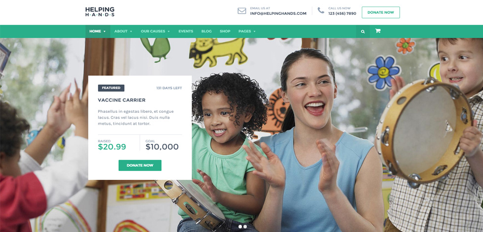 Home page
