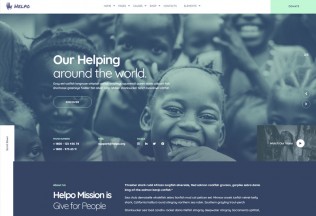 Helpo – Premium Responsive Fundraising & Charity WordPress Theme