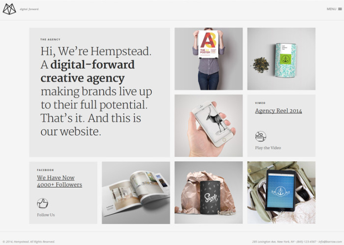 Hempstead – Premium Responsive Portfolio WordPress Theme