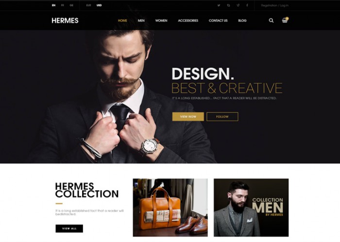 Hermes – Premium Responsive Multipurpose Magento 1& 2 Theme