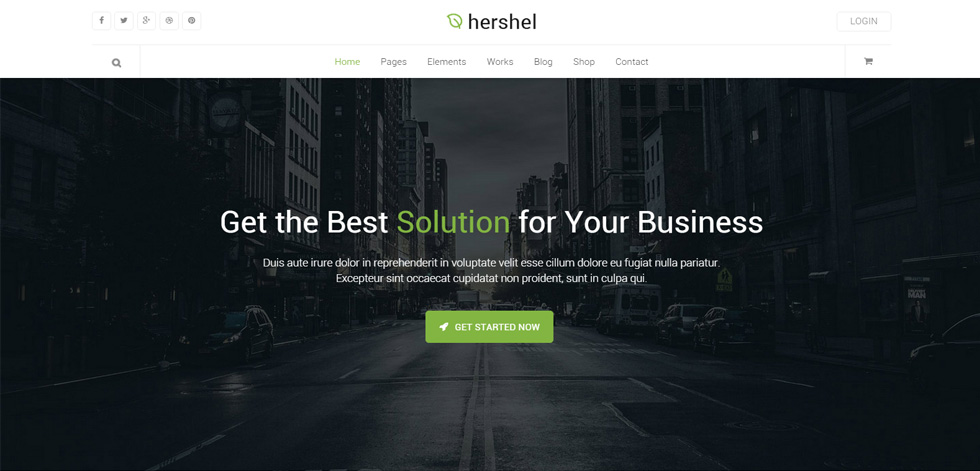 Home page