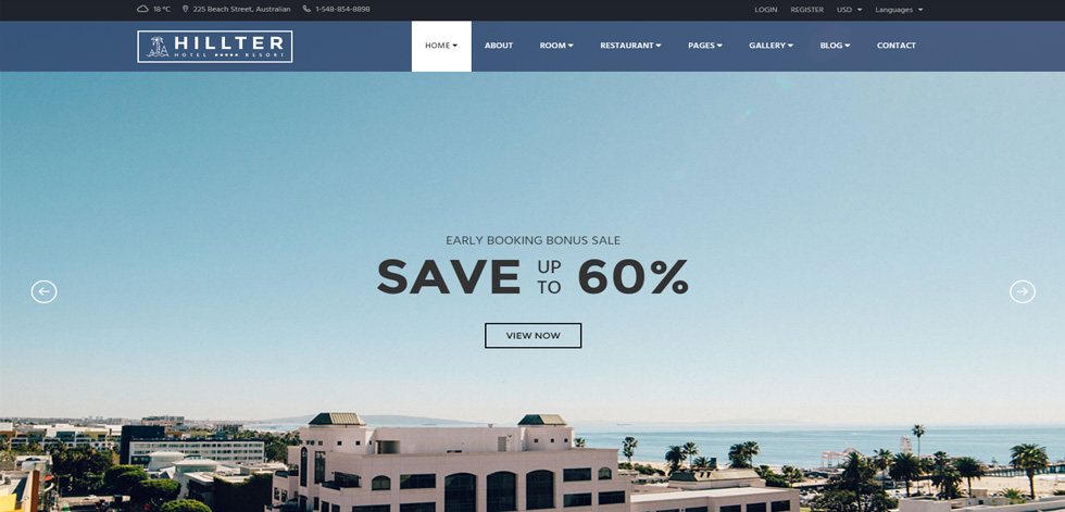 Home page