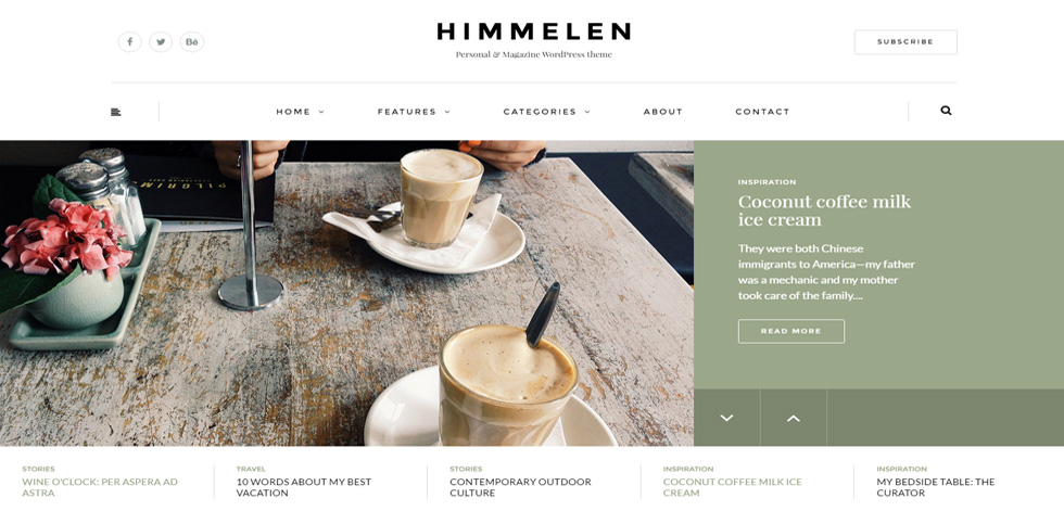 Home page