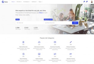 Hireo – Premium Responsive Job Board HTML5 Template