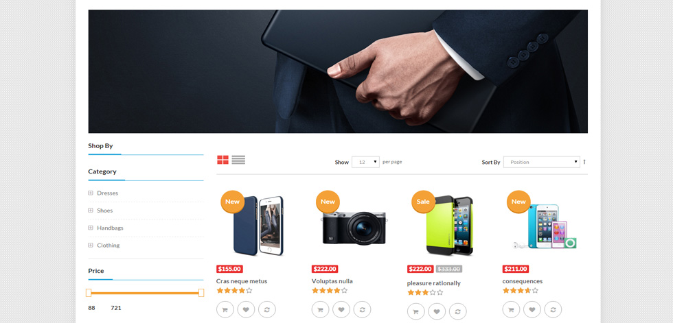 Category page