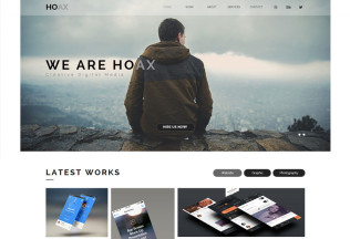 Hoax – Premium Creative Multipurpose Muse Template
