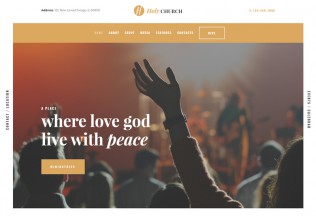 Holy Church – Premium Responsive Religion & Nonprofit WordPress Theme