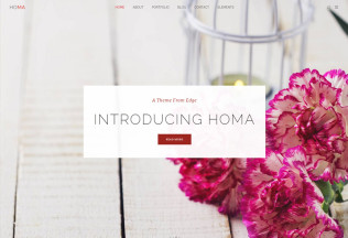 Homa – Premium Responsive Bright and Beautiful WordPress Theme