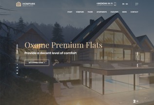 Hompark – Premium Responsive Real Estate HTML5 Template