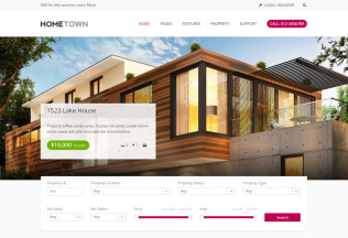 Hometown – Premium Responsive Real Estate WordPress Theme