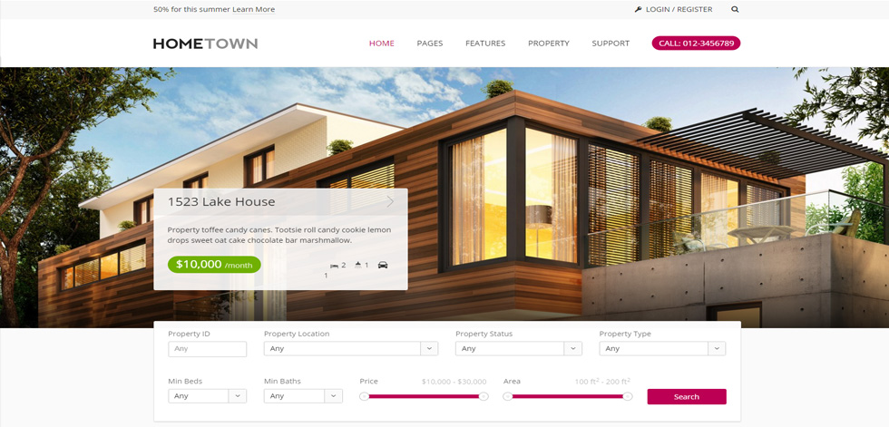 Home page