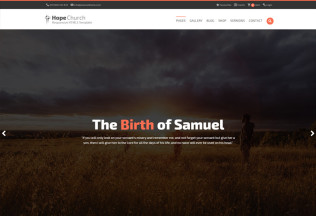 Hope – Premium Responsive Church HTML5 Template