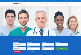 Hospital+ – Premium Responsive Medical Doctor WordPress Theme