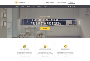 Hostel – Premium Responsive Travel HTML5 Template