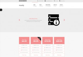 Hostify – Premium Responsive Hosting HTML5 Template