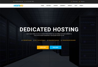 Hostiko – Premium Responsive WHMCS Hosting HTML5 Template